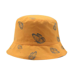 Sombrero de Pescador Unisex de Algodón con Tela de Velour, Logotipo Personalizado, Estampado de Mariposas, Producto OEM de Moda para Exteriores, Uso Casual, Superventas - Product Image 2