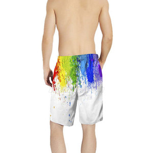 Soldes en ligne : Nouveaux shorts unisexe en coton 100% à séchage rapide, légers et de haute qualité, avec design unique et sublimation intégrale, pour hommes, vente en gros - Product Image 2