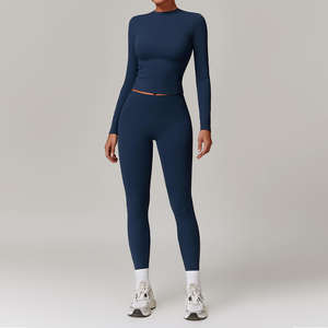 Yoga 2-Piece Quick Dry Set Breathable Fitness Activewear Printed Sports Bra Vest <b>Jacket</b> Workout Pants <b>Plus</b> <b>Size</b> Leggings - Product Image 3