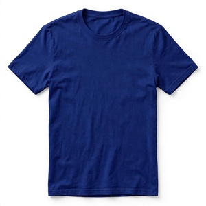 Camiseta de hombre de diseño personalizado, manga corta, cuello redondo, corte regular, tejido jersey informal, color sólido, de BD - Product Image 1