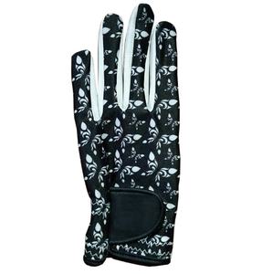 Gants de golf Cabretta pour femmes et hommes, en peau de mouton, avec motifs et logos personnalisés, gants tendance, fabrication OEM. - Product Image 6