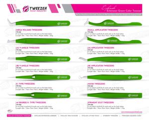 New Arrivals Personalized <b>Beauty</b> <b>Tools</b> False Natural <b>Eyelash</b> Extension Tweezers Set in Different Designs and Colors - Product Image 6