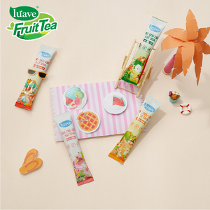 Thé aux fruits aux graines de chia premium, saveur pastèque et menthe, avec stévia et extrait de vraies feuilles de thé - Product Image 3