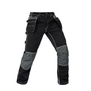 Wholesale Men's Industrial <b>Cargo</b> <b>Work</b> <b>Pants</b> Multi Pocket Reinforced Knee Utility Trousers OEM ODM Construction Workwear - Product Image 2