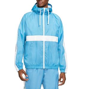 Customization Lightweight Color Block Crinkle Nylon Tracksuit <b>Zip</b> Up Top And Adjustable Cuff <b>Jogger</b> Windbreaker Set For Men - Product Image 1