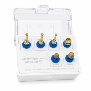 Kit de 6 Piezas para Elevación de Senos con Abordaje Lateral Dental, con Estuche de Almacenamiento con Tapa Transparente - Product Image 2