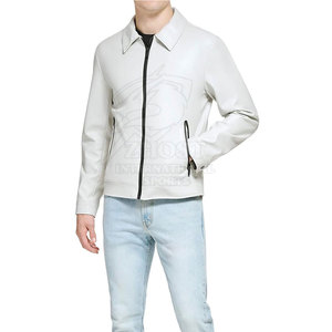 Chaqueta de cuero transpirable para hombre, cálida para invierno, informal, a precio razonable. - Product Image 4