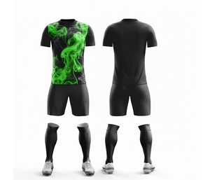 Highly Demanded Custom Color Comfortable Soccer Uniform Sublimation Team Name and Number Highly Demanded Soccer Wear - Product Image 2