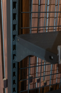 Cost-Effective Modern Powder Coated Open-Back Gondola Shelving | Single-Sided Metal Retail Island <b>Display</b> <b>Rack</b>-OEM Accepted - Product Image 6