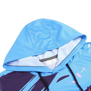 Camisetas con Capucha Sublimadas con Logotipo Personalizado - Verano, Tela 100% Poliéster Transpirable, Colores y Tallas Personalizadas, Venta Directa de Fábrica - Product Image 5