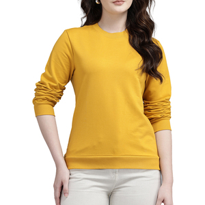 Sudaderas de Mujer Hechas de Algodón, Nueva Llegada, Venta Directa de Fábrica, Logotipo Personalizado, Material Sólido, Sudaderas de Mujer - Product Image 1