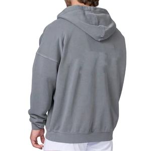 Sweat-shirt à capuche zippé moderne pour hommes, léger, élégant, décontracté, confortable, vêtement de rue, quotidien, grande taille - Product Image 3