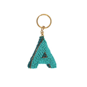 Colorful Patterned Embroidery Keychain with Beads & <b>Keyring</b> From India With Beautiful Trendy Design Keychain - Product Image 6