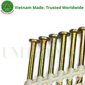 Clavos de plástico de 2-3/8 pulgadas con vástago de tornillo para pistolas de clavos, de fábrica en Vietnam |   Clavos en tiras de plástico - Product Image 5