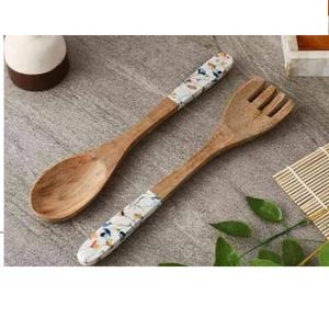 Ensemble de couverts en bois sur mesure en gros, ensemble de cuillères, couteau et fourchette en bois pour hôtel et restaurant, respectueux de l'environnement - Product Image 3