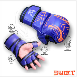 ถุงมือฝึกซ้อม MMA แบบสั่งทำพิเศษสำหรับงานหนัก ขายส่ง ออกแบบผลิตภัณฑ์ของคุณเอง ถุงมือฝึกซ้อม MMA - Product Image 4