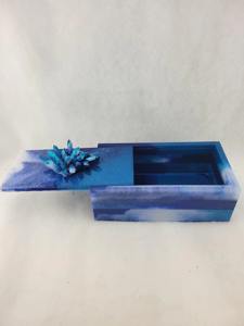 Caja de Joyería de Resina Floral Hecha a Mano, Premium y Personalizada, Organizador Decorativo para Guardar Objetos Pequeños, Estuche de Regalo de Resina para Joyas - Product Image 4