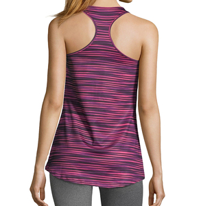 Quick Dry <b>Women's</b> Yoga Tank Top Jersey Fabric Crew Neck Gym Fitness Sports <b>Running</b> Athletic Workout Sleeveless T-Shirts - Product Image 2