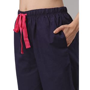 Ensemble d'uniformes médicaux bleu marine unisexe pour infirmières, médecins et personnel de santé – Tenue de travail confortable pour hôpital – Vente en gros - Product Image 2