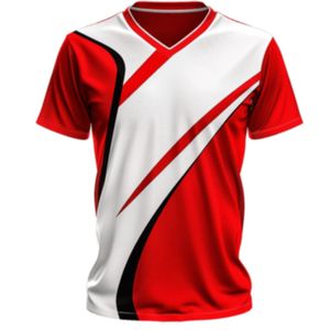 เสื้อยืดกีฬาถักนิตติ้งโพลีเอสเตอร์ 100% แบบสั่งทำพิเศษ ระบายอากาศได้ดี แห้งเร็ว เป็นมิตรกับสิ่งแวดล้อม ป้องกันรังสียูวี แขนสั้น ทรงปกติ คอเสื้อแบบมาตรฐาน สำหรับผู้ชาย OEM - Product Image 2