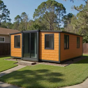 Casa Prefabbricata con 1, 2 o 3 Camere da Letto, Casa Modulare Prefabbricata in Container Espandibile in Acciaio da 20ft o 40ft con Cucina e Bagno - Product Image 4