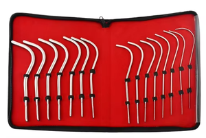 Juego de Dilatadores Uretrales Guyon de Acero de Alta Calidad, 15 8 36, Dilatadores Ginecológicos Franceses Curvos Manuales para Uso Urinario y Uterino - Product Image 6