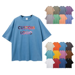 Camisetas Extra Grandes de Diseño Personalizado con Hombros Caídos, Camisetas de Algodón Supima de Alta Calidad para Hombre y Mujer - Product Image 5