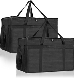 Sacs isothermes pour la livraison de nourriture, sacs de livraison de pizza XXXL, sac isotherme grande capacité pour garder les aliments au chaud lors des courses - Product Image 5