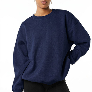 Custom Bulk Womens Oversized <b>Vintage</b> <b>Sweatshirt</b> Acid Wash Streetwear for Luxury Fashion Labels Wholesale - Product Image 3
