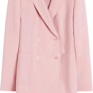 Ensemble Blazer Rose Personnalisé avec Logo pour Femme 2026 – Collection Automne, Style Bureau, Boutons, Revers, Décontracté, Respirant – Fabricant de Costumes de Sororité, Vente en Gros - Product Image 6