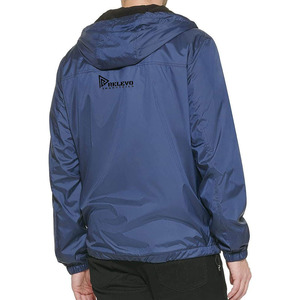Custom Navy Windbreaker Men Waterproof Rain Jacket Full <b>Zip</b> <b>Hooded</b> Lightweight Outdoor Sportswear Wholesale Training Coat - Product Image 5