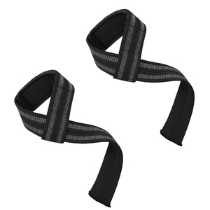 Sangles de poignet de haute qualité pour la musculation, design personnalisé, vente directe d'usine, sangles de levage en néoprène, taille unisexe - Product Image 2