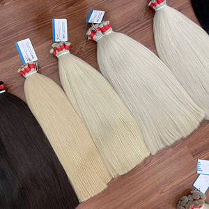 Cabello Humano Vietnamita 100% Natural, Rubio 613, Cabello a Granel, Liso Natural, Rubio Platino, Listo para Enviar, Suave y Sedoso - Product Image 6