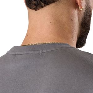Camiseta sin Mangas Gris para Hombre, Cuello Redondo, Estampada, de Algodón, Deportiva, para Gimnasio, Entrenamiento, Fitness, Ropa Deportiva - Product Image 3