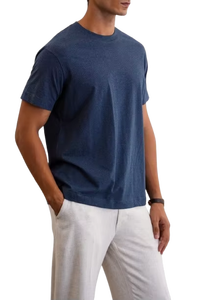 Camiseta Casual Personalizada para Hombre, Cómoda, de Algodón Suave, Lisa, Elegante, para Uso Diario, Nuevo Diseño, Proveedor al por Mayor - Product Image 2