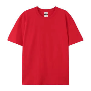 T-shirt en coton de haute qualité personnalisé DTG pour hommes, blanc, poids lourd, surdimensionné, 230GSM/250GSM, impression sérigraphique - Product Image 1