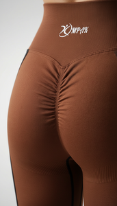 Shorts de sport respirants pour femmes, style streetwear, pour la gym et le yoga, taille haute, sans couture, élastique, en nylon/coton, pour le fitness - Product Image 3