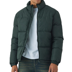 Veste d'hiver chaude matelassée en duvet pour homme, à fermeture éclair, pour l'extérieur, vente en gros - Product Image 1