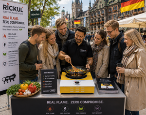 Rickul Plasma Electric Cooking <b>Stove</b> with Safe Flame Technology Single Burner Portable Outdoor & Household Use Glass Surface - Product Image 4