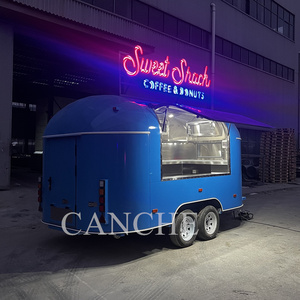 Chariot à tacos personnalisé, remorque de cuisine, camion de restauration mobile, pizza, barbecue, équipement complet, remorque de concession personnalisée - Product Image 3