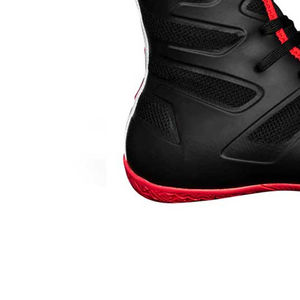 Chaussures de boxe respirantes de haute qualité, en cuir, à lacets, respirantes et antidérapantes, légères, pour toutes les conditions météorologiques - Product Image 6