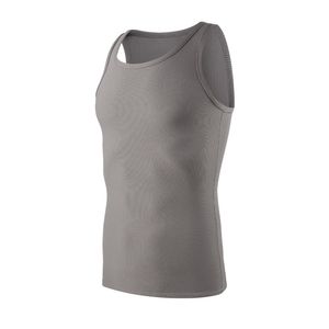 Private Label Men's Workout Tank <b>Tops</b> Athletic Sleeveless Gym Vest OEM Factory Wholesale Cotton Polyester Workout Tank <b>Tops</b> - Product Image 5