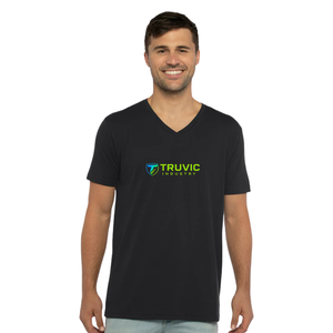 T-shirt col V premium pour homme – Confortable et tendance pour le quotidien – Vente en gros, OEM, ODM, direct usine - Product Image 1