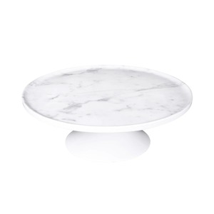 Boîte cadeau de Noël, support à gâteau en céramique fait main, base à carreaux rouge, vert et blanc, présentoir décoratif pour desserts de fêtes - Product Image 4