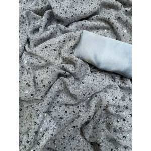 Hermoso Sari chino tradicional para fiestas con trabajo de bordado de doble secuencia - Product Image 2