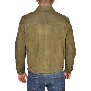 Veste en jean noire pour homme, très confortable, de qualité économique, prix de gros. - Product Image 3