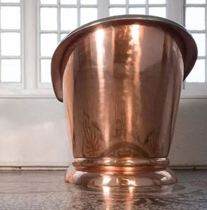 ฐานรองอ่างอาบน้ำทองแดง 100% ทำด้วยมือ ไม่ต้องขัด ฐานรองอ่างอาบน้ำทองแดงคู่ 100% ทำด้วยมือ ไม่ต้องขัด - Product Image 2