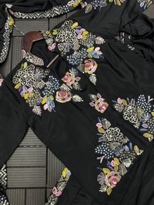 เสื้อแจ็คเก็ตปาร์ตี้สุดฮิตแบบใหม่พร้อมผ้าส่าหรี พร้อมสวมใส่ ผ้าส่าหรีปักลาย - Product Image 1