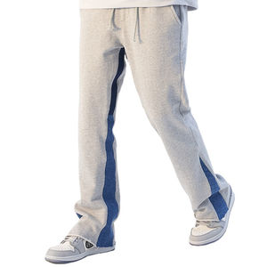 Custom Men's <b>Trousers</b> Flared Jogger Men's <b>Trousers</b> with Screen Printing Customizable Pant & Men's <b>Trousers</b> Breathable OEM - Product Image 2