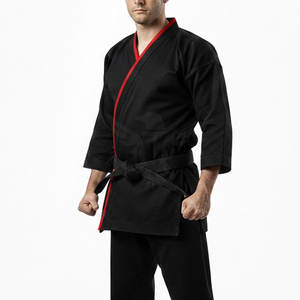 Kimono de karaté de style traditionnel, avec coutures renforcées et tissu épais pour un entraînement intensif au karaté. - Product Image 6